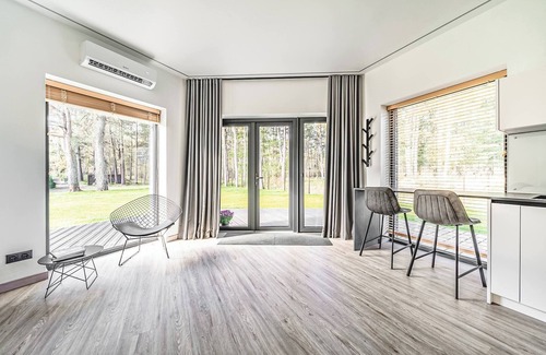 Lapmezciems Parish Cabina | Cozy Hexagon Tiny House