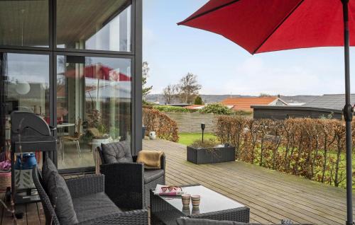 Hvidbjerg Strand Casa | Cozy Home In Børkop With House Sea View