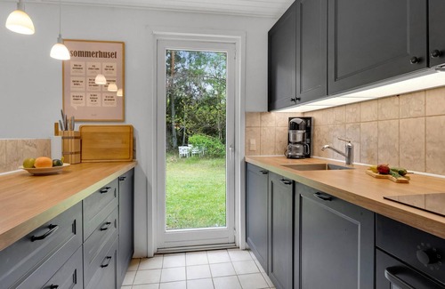 Helberskov Strand Casa | Acogedora casa en Hadsund con sauna
