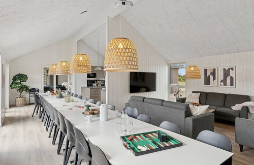 Bratten Strand Casa | Acogedora casa en Jerup con sauna