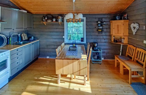 Bjerkreim Casa | Acogedora casa en Vikeså con vistas al.