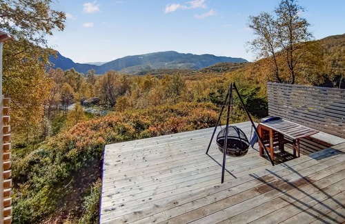 Bjerkreim Casa | Acogedora casa en Vikeså con vistas al.