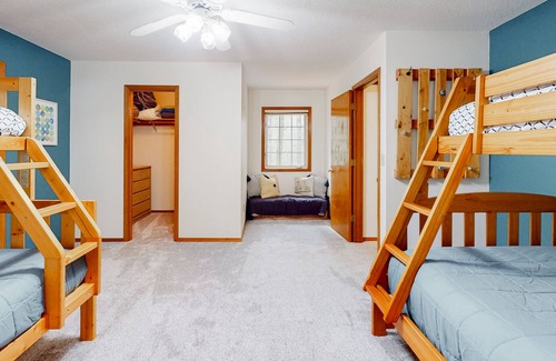 Zigzag Casa | Cozy home with river access, private hot tub, wood stove, fireplace, & W/D