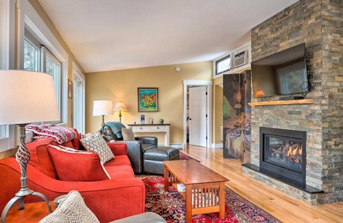 Stowe Area Casa | Cozy Home with Sauna Mins to Stowe Mountain Resort