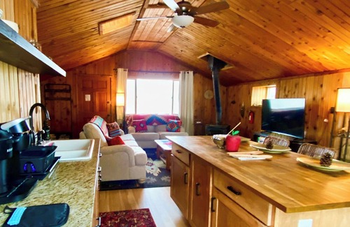Florissant Cabina | Cozy Hot Tub Cabin On The Lake!