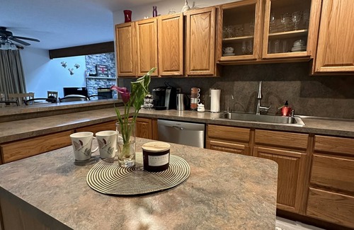 Gouldsboro Casa | Cozy House in Big Bass Lake Gouldsboro with Hot Tub, Fire Pit, Pool, Ping Pong
