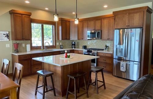 Winneconne Casa | Cozy house on the Wolf River with beautiful views.