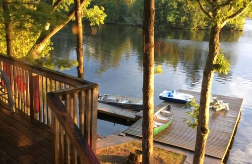 Selwyn Cabaña | Cozy Island Cottage ubicado en Lower Buckhorn Lake
