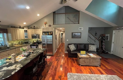 Nesquehoning Casa | Cozy Lake Hauto Retreat, 3 Bedroom + Loft, Close to Jim Thorpe
