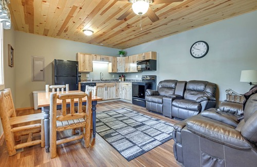 Lake Wissota Cabaña | Cozy Lake Wissota Escape w/ Community Dock!