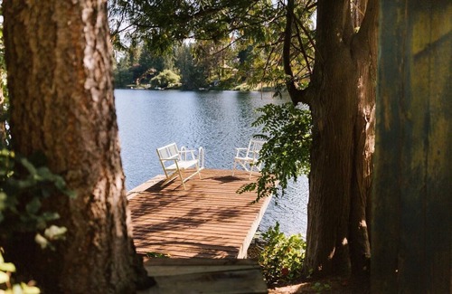 Maple Valley Cabina | Cozy lakeside cabin! Rustic retreat w/ private dock- Pet Friendly!