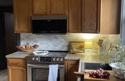 Scottsville Cabaña | Cozy lakeside cottage- fire pit/lake access