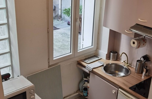 Riquet Stalingrad Apartamento | Cozy Loft Studio Near Canal & Metro | in Paris 19e