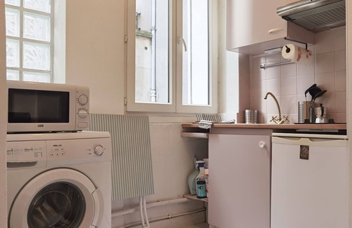 Riquet Stalingrad Apartamento | Cozy Loft Studio Near Canal & Metro | in Paris 19e