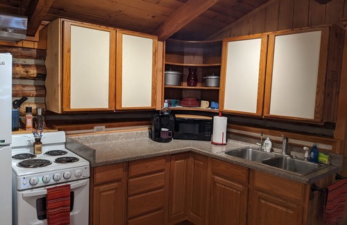 Monroe Cabina | Cozy Log Cabin in peaceful wooded surroundings