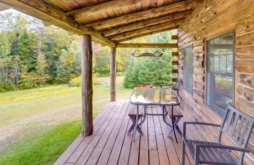 Wilmington Casa | Cozy Log Cabin Near Mt Snow Views, Modern Comfort