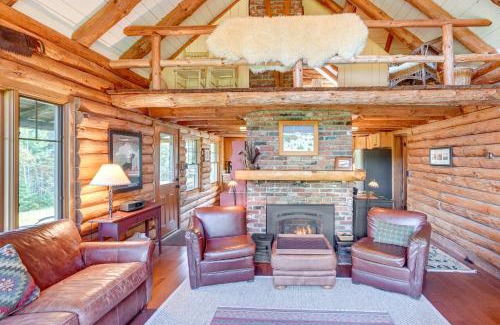 Wilmington Casa | Cozy Log Cabin Near Mt Snow Views, Modern Comfort