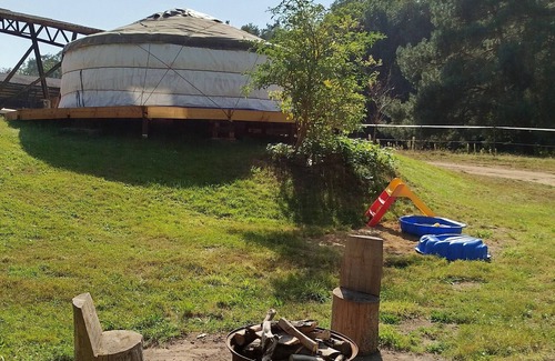Selmsdorf Cabina | Cozy Mongolian yurt between the Hanseatic city and the sea on a country farm.