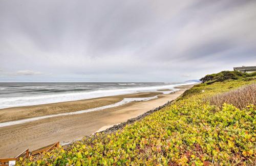 Lincoln Beach Apartamento | Cozy Oregon Resort Condo - Steps to Lincoln Beach!