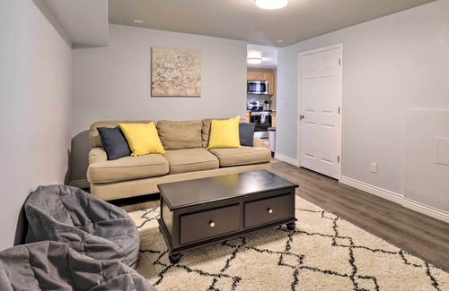 Orem Apartamento | Cozy Orem Basement Apartment ~ 8 Mi to BYU!