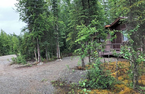 Houston Cabina | Cozy quiet One Bedroom Cabin with short walk to Little Susitna River in Houston.
