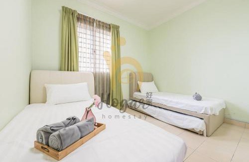 Seri Kembangan Apartamento | Cozy Resort-Feel 3Bedroom-BBQ, Pool, Netflix 10pax