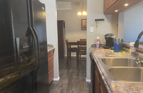 Alto Condominio | Cozy retreat nestled in the pines, close to outdoor activities, Spencer Theater!