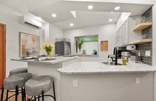 Traverse City Cabaña | Cozy retreat steps away from trails & beaches, also near wineries & downtown