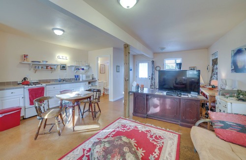 Rogers Apartamento | Acogedor Rogers Studio Apt. con acceso al lago y pozo de fuego!
