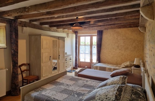 La Berthenoux Cama Y Desayuno | Habitación acogedora en el Berry con desayuno casero