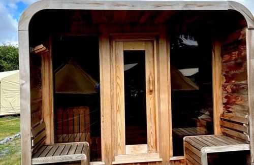 Seward Alquiler De RV | Cozy Round Glamping Tent
