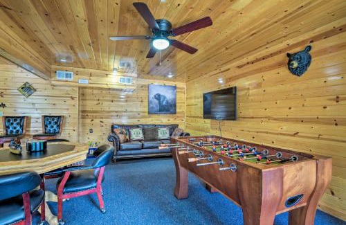 Ruidoso Casa | Cozy Ruidoso Cabin with Hot Tub and Game Room!