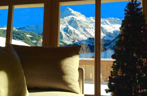 Gsteig Casa | Acogedor y pintoresco chalet familiar Gstaad & Glacier 3000