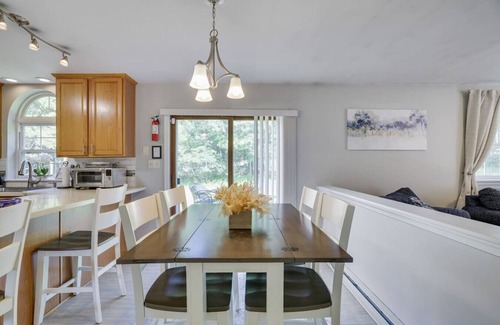 Tunkhannock Township Casa | Cozy Secluded 3BR Home Pocono Raceway - Game Room