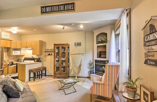 Signal Mountain Apartamento | Cozy Signal Mtn Apt w/ Fire Pit on 6 Acres!
