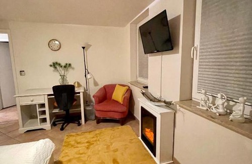 Kolonie Kleinmachnow Apartamento | Cozy Souterrain-Flat with Sauna