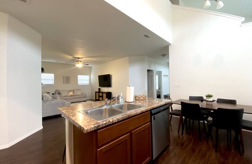 Bentonville Casa | 3 Bedroom Retreat: Sleeps 8, Workspace, & Amenities