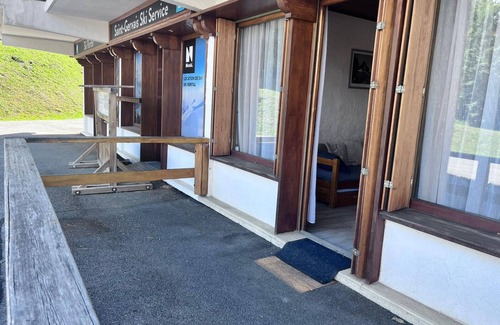 Le Bettex Apartamento | Estudio acogedor para 4 pers, a pie de pista, admite mascotas, parking