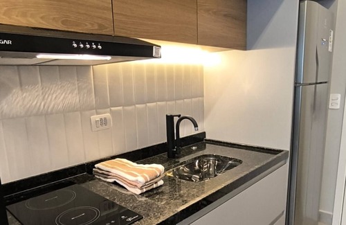 Saude Apartamento | Cozy studio with AC and WiFi in charming Mirandópolis São Paulo