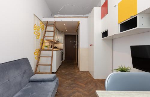 Nowa Praga Apartamento | Cozy Studio for 3 Guests near Centrum Praskie Koneser by Noclegi Renters