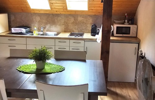 Enge Apartamento | Cozy Studio for 3 with Roof terrace!