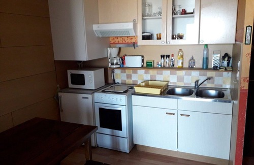 Arette Apartamento | Estudio acogedor para 4 personas con cocina equipada y aparcamiento gratuito en Arette