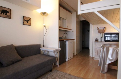 Jeux Apartamento | Estudio para 4 personas con balcón y vistas al sur en L'Alpe d'Huez, ¡ideal para esquiadores!