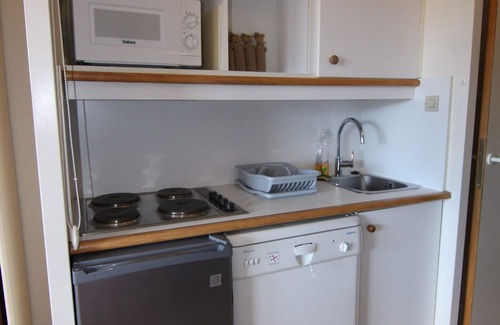 Jeux Apartamento | Estudio para 4 personas con balcón y vistas al sur en L'Alpe d'Huez, ¡ideal para esquiadores!