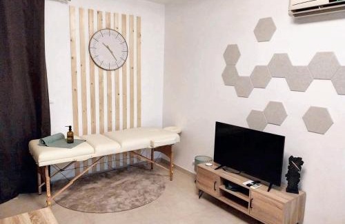 Quinta do Anjo Apartamento | Cozy studio in Quinta do Anjo 48 m² with shared sauna