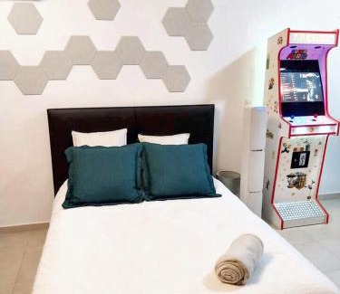 Quinta do Anjo Apartamento | Cozy studio in Quinta do Anjo 48 m² with shared sauna