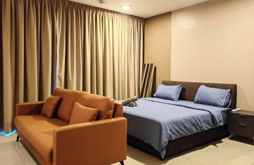 Shah Alam Apartamento | Acogedor estudio en Shah Alam con vistas a la montaña
