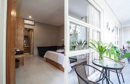 Pemecutan Kelod Apartamento | Acogedor estudio en el corazón de Bali 3