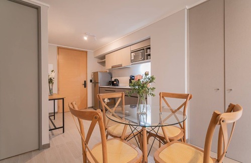 Nunoa Apartamento | Estudio Céntrico en Ñuñoa: Perfecto para 2