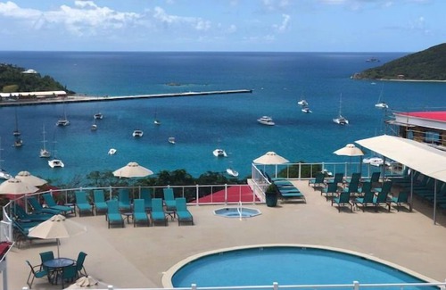 Rosendal Apartamento | Cozy Studio in St. Thomas w/Balcony Views